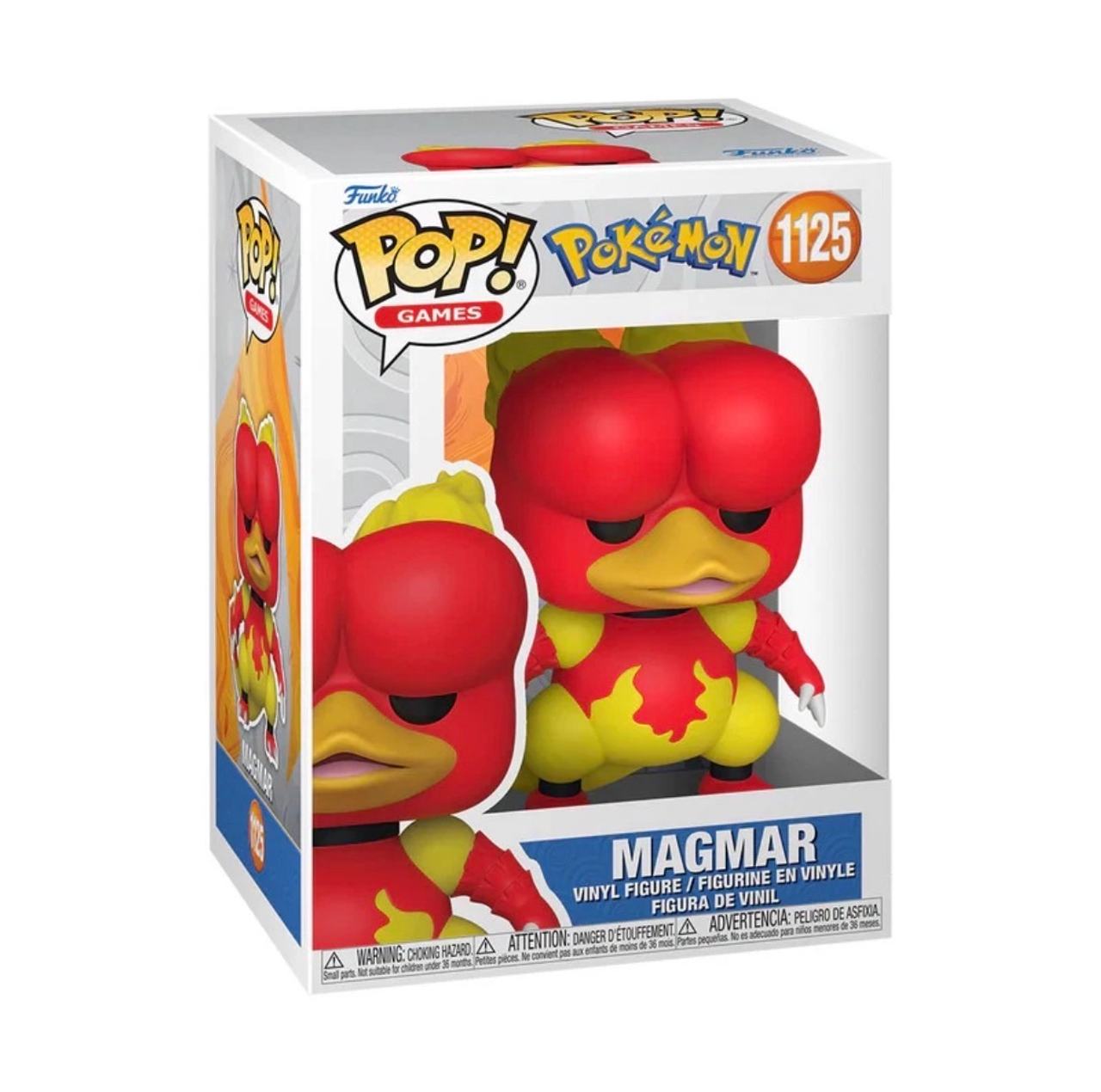NEW Funko Pop! Games: Pokémon - Magmar #1125