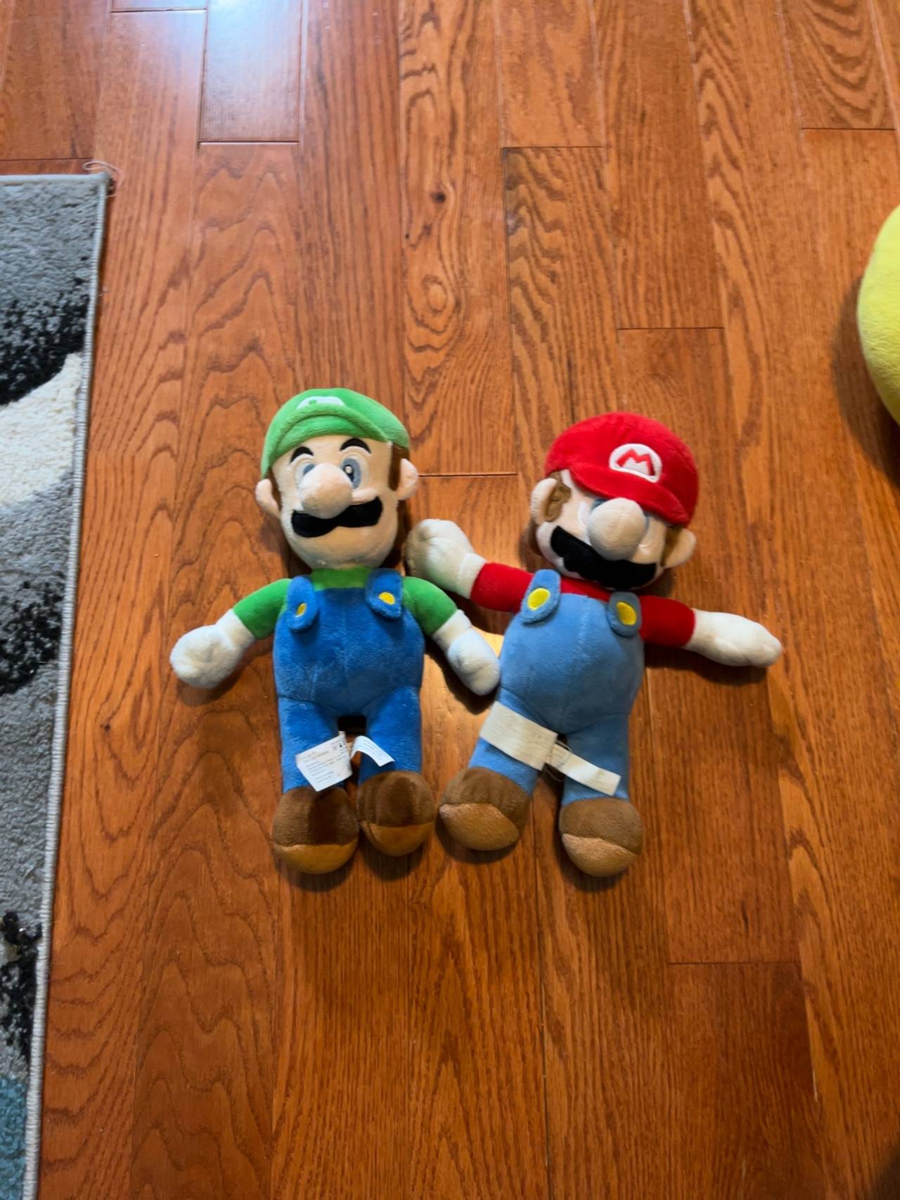 Nintendo Super Mario Plush Set Mario & Luigi