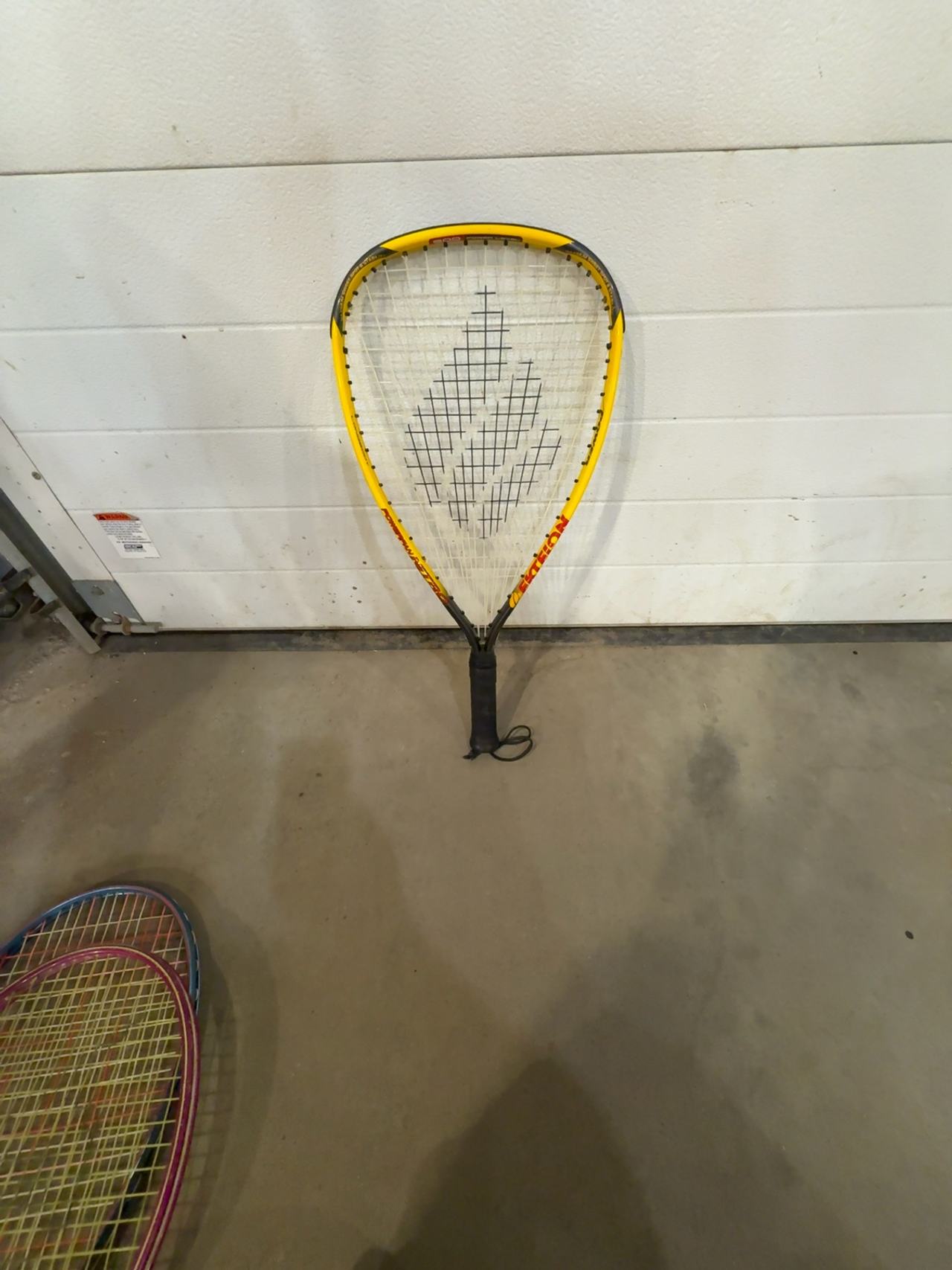Ektelon Powerfan Nitro 900 Power Level Racquetball Racquet Yellow
