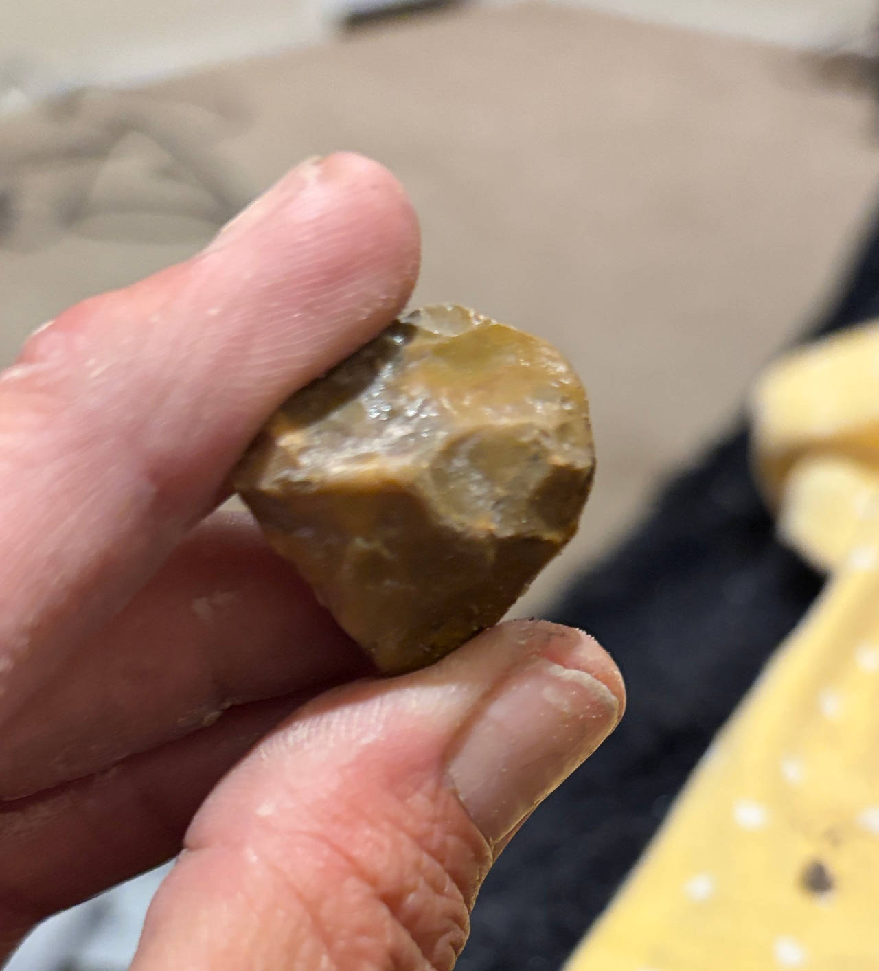 Native American Chert Scraper Artifact