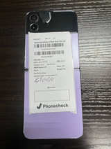 Samsung Galaxy Z Flip4 256GB Bora Purple unlocked BH 97 B+ - Image 1
