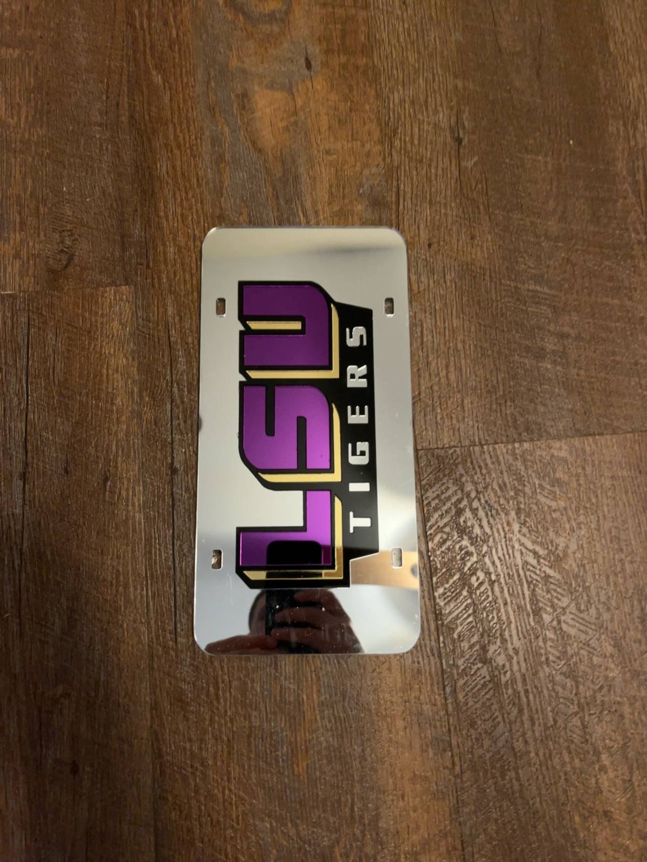 LSU Tigers License Plate Frame