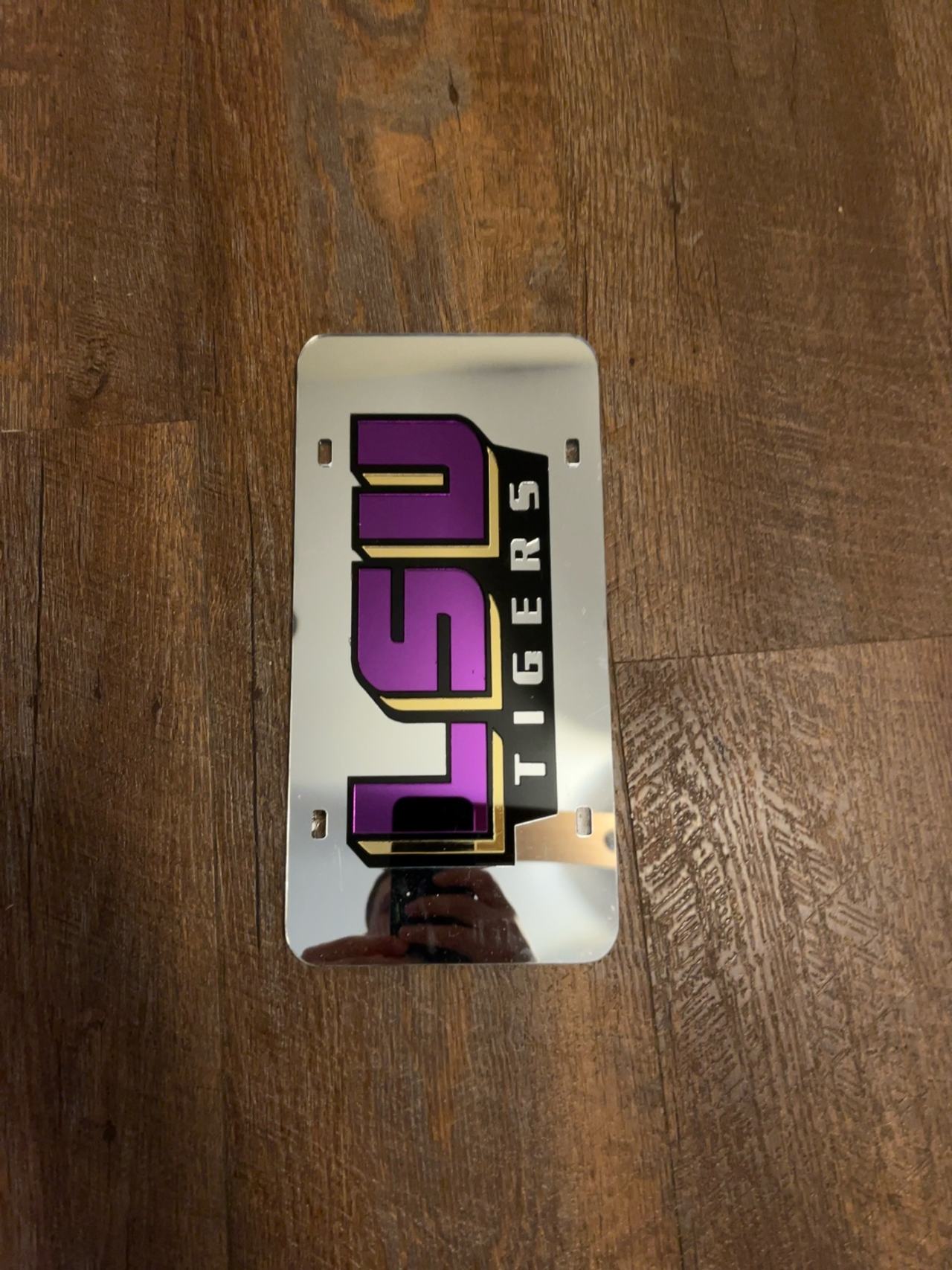 LSU Tigers License Plate Frame