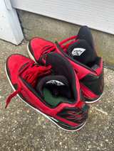Air Jordan Flight SC-3 Men's Black Red Basketball Shoes Size 13 - Image 3