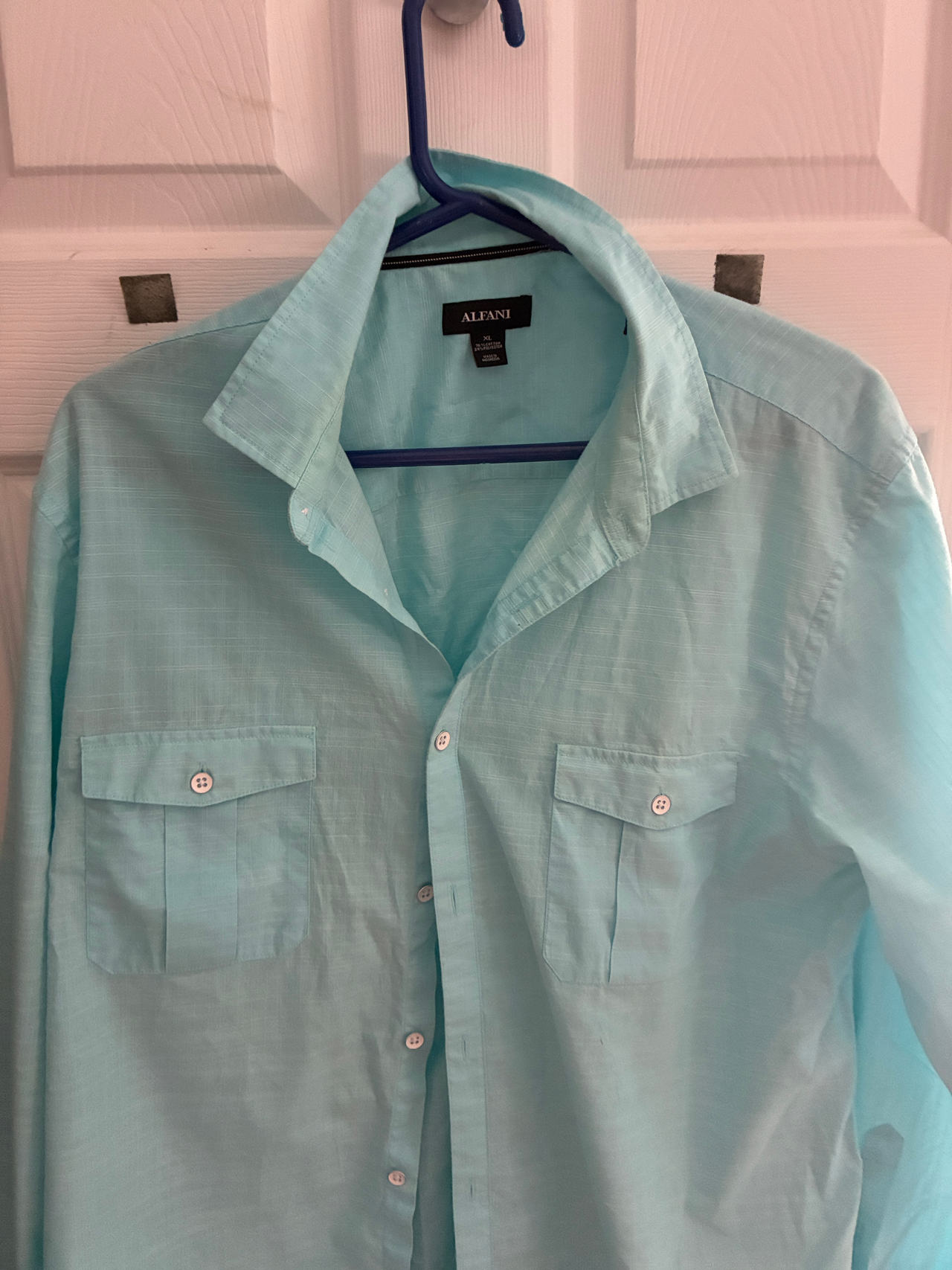 Alfani Men's Long Sleeve Button Down Shirt