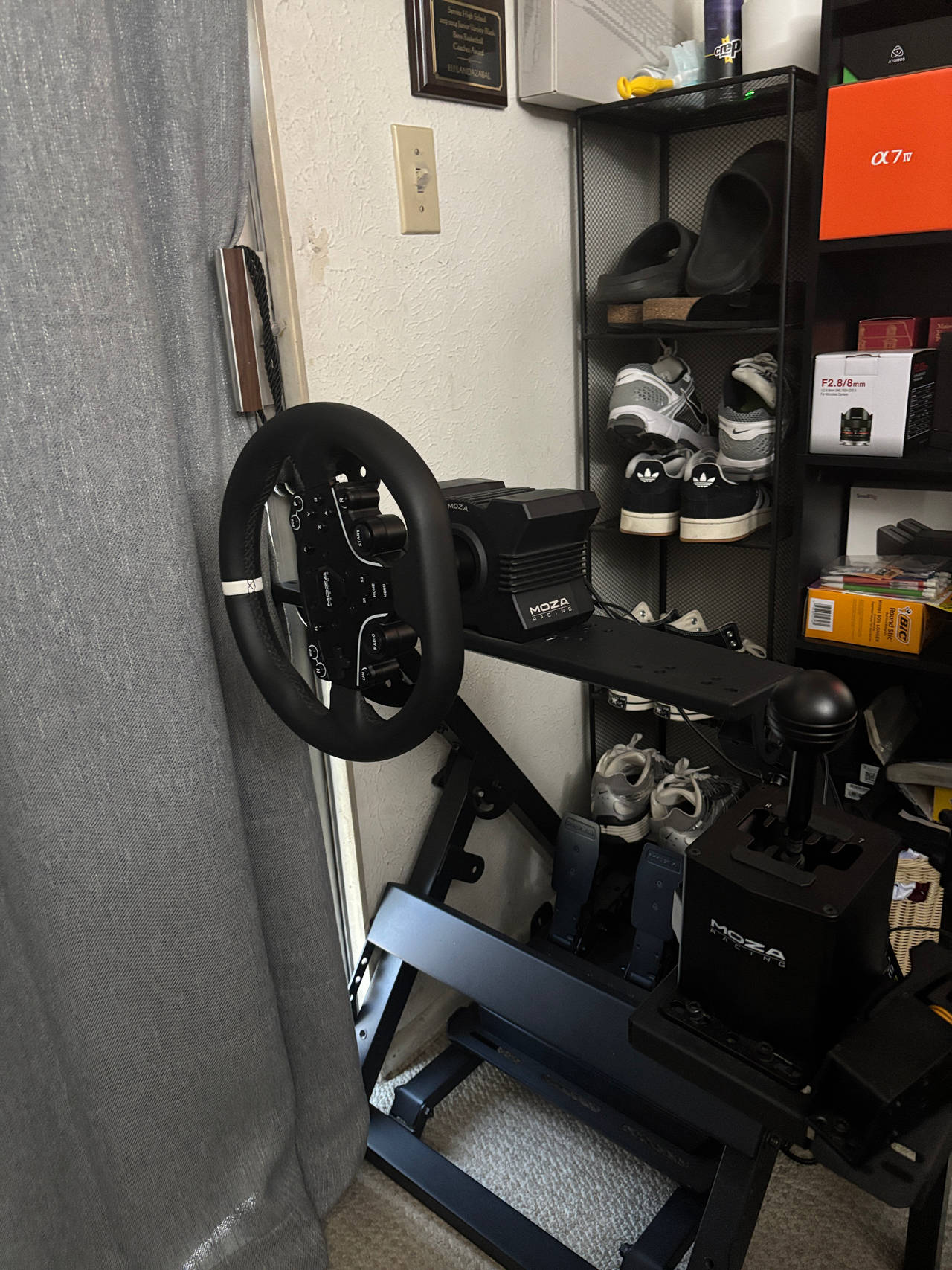 MOZA Racing Direct Drive Wheel Base and Shifter