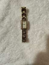 Citizen Eco-Drive Silhouette Crystal Gold-Tone Watch - Image 2
