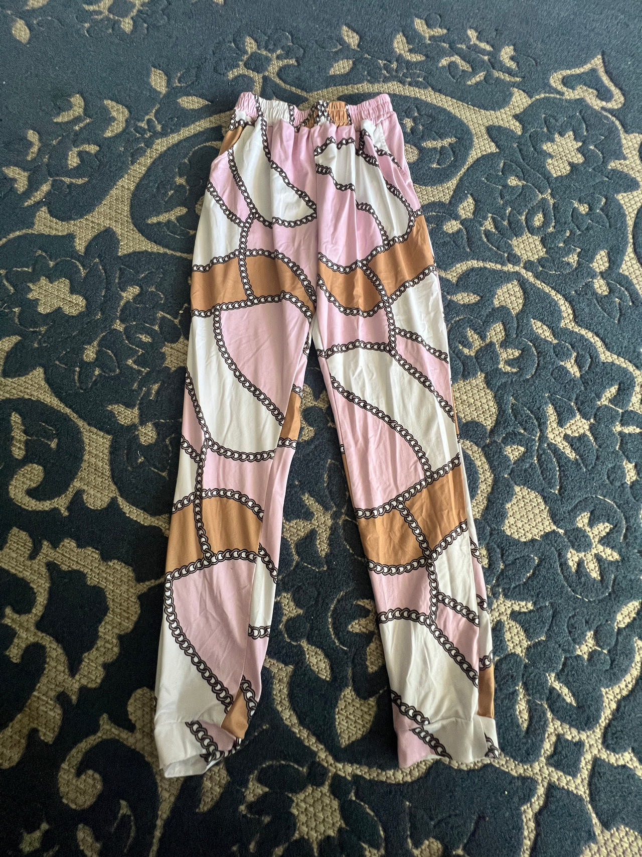 Patterned Lounge Pants