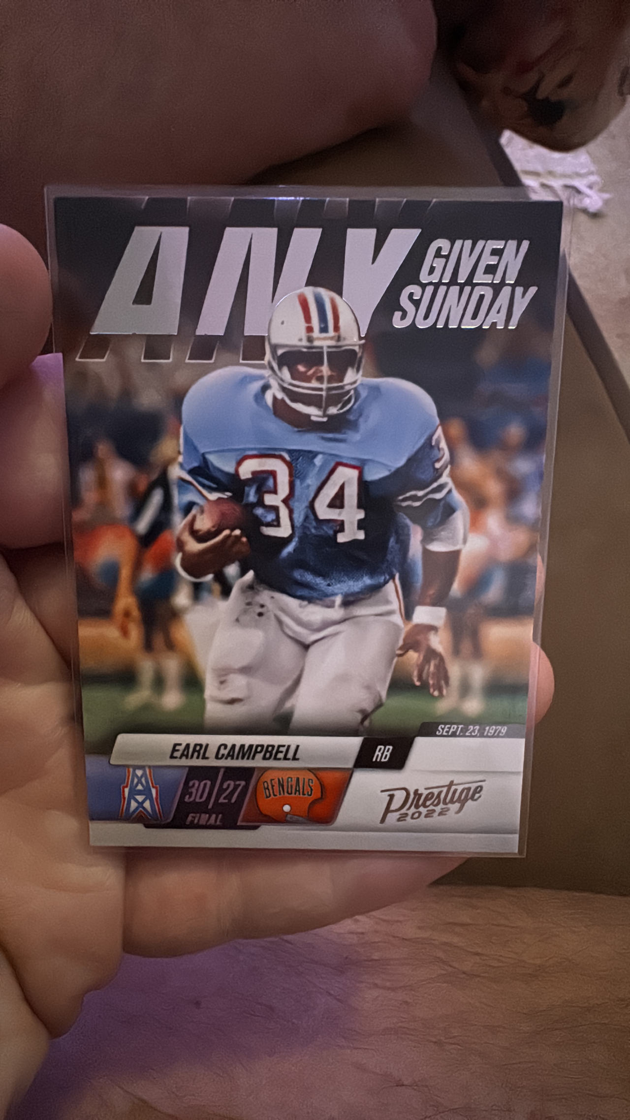 Earl Campbell Football Card