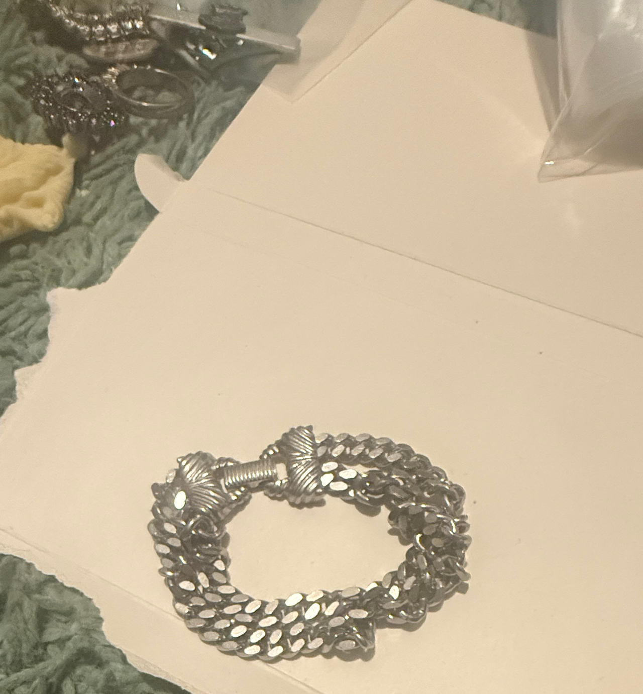 David Yurman Double Row Curb Link Bracelet
