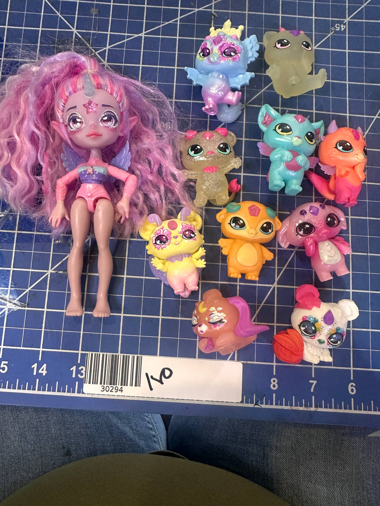 Magic Mixies Pixlings Marena Doll and Mixlings Figures Lot
