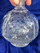 Bohemian Cut Crystal Vase - Image 4