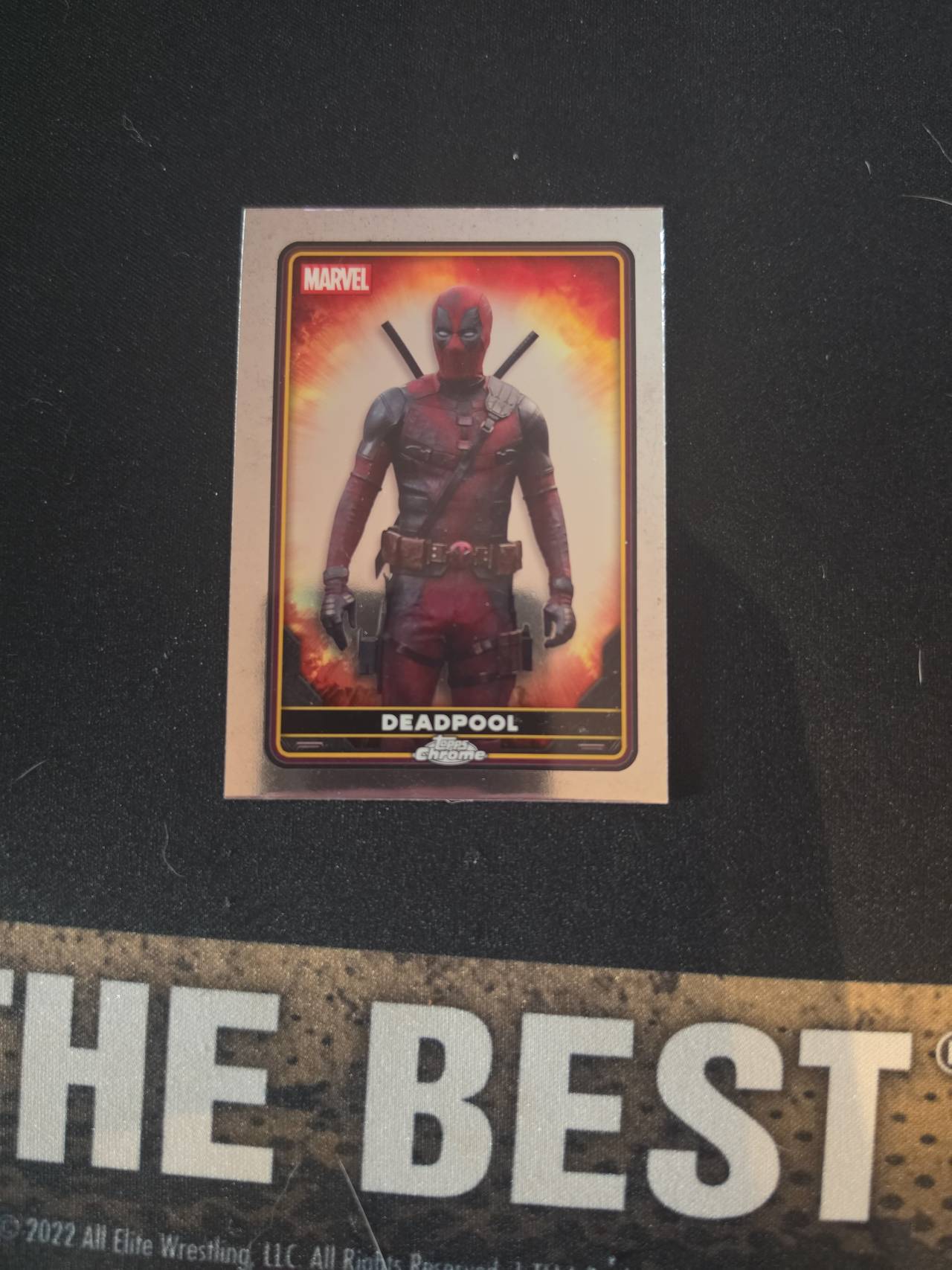 2022 Topps Chrome Marvel Deadpool Trading Card