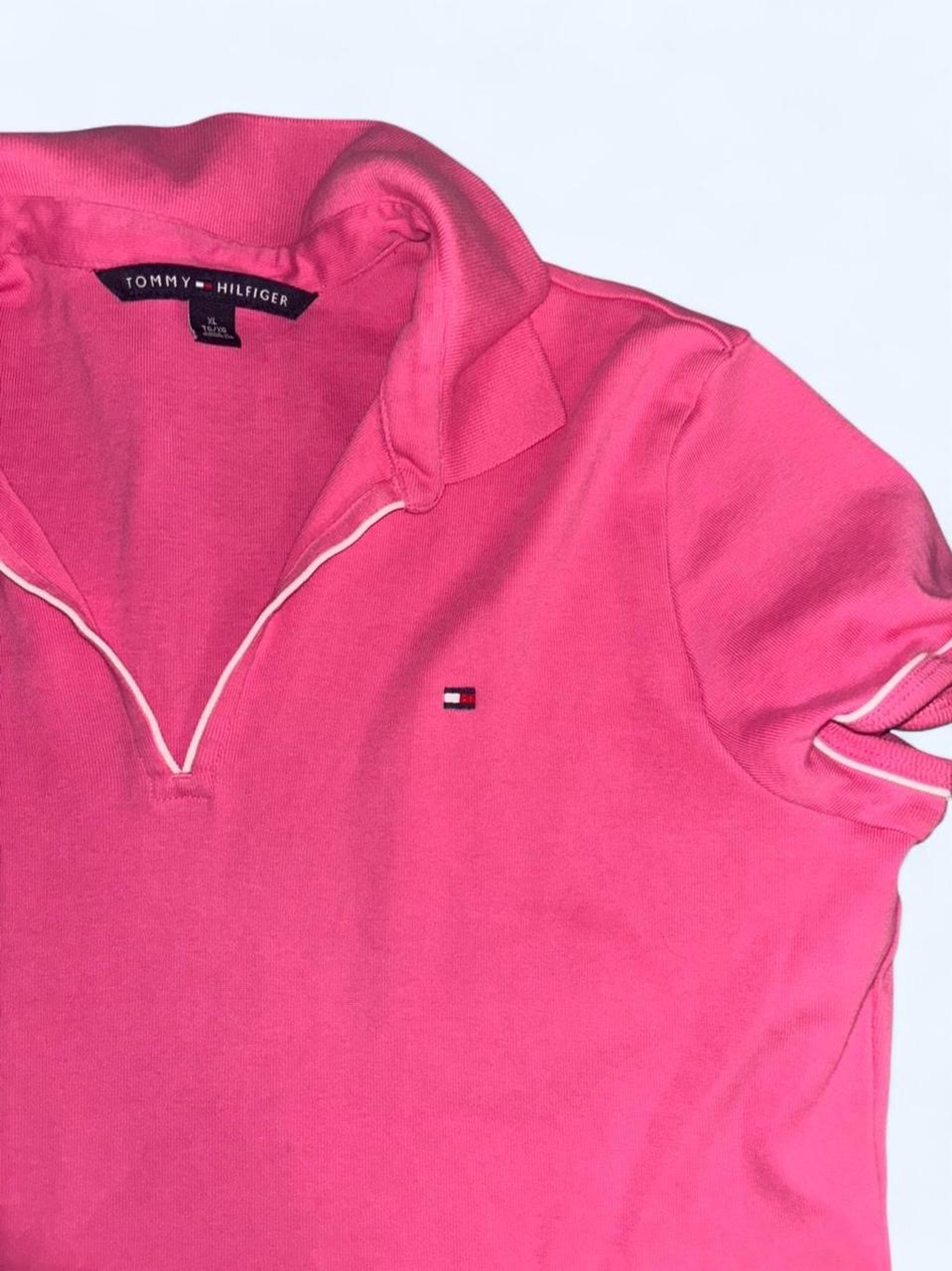 Tommy Hilfiger Women's Pink Polo Dress - Image 3