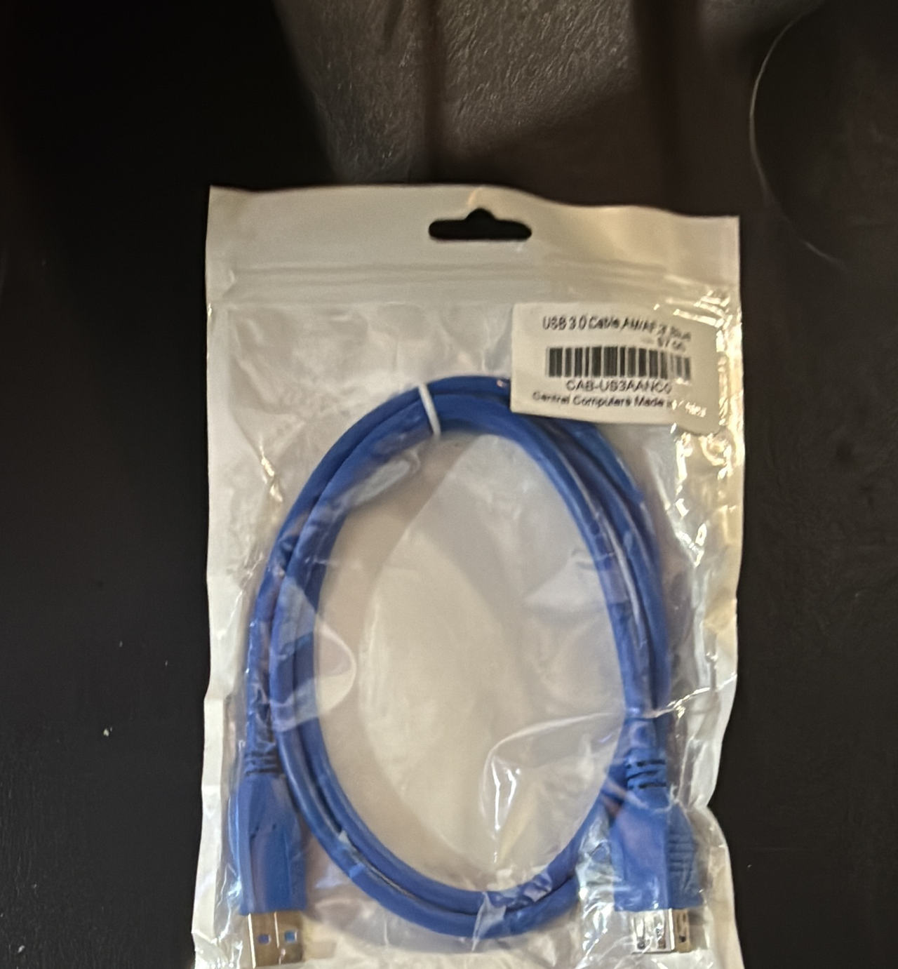Central Computers USB 3.0 Extension Cable AM/AF 3ft Blue