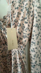 Floral Print Long Sleeve Mini Dress - Image 3