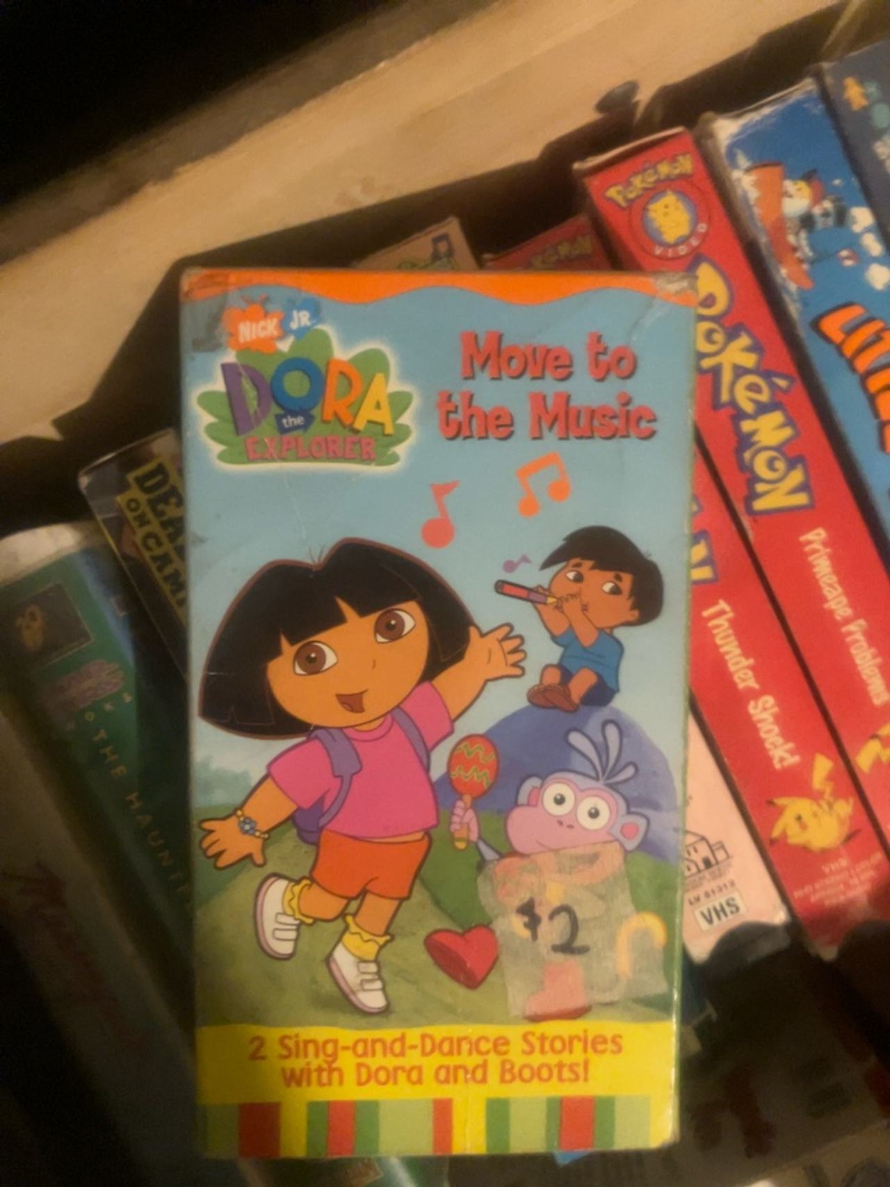 Nickelodeon Dora the Explorer Move to the Music VHS