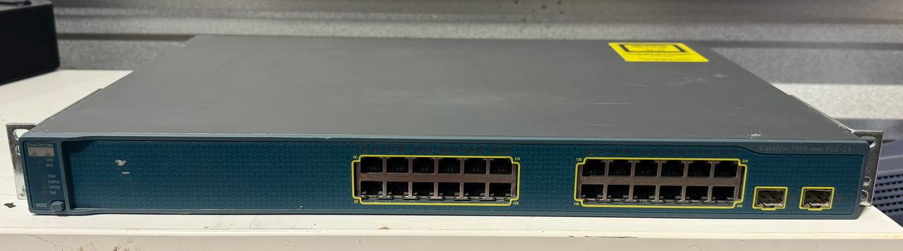 Cisco Catalyst 3560 24-Port PoE Switch