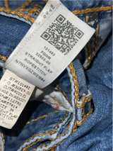 True Religion Super T Straight Jeans Thick Stitch Men’s Size 34 - Image 5