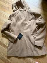 London Fog Women's Wool Blend Hooded Coat - Image 6