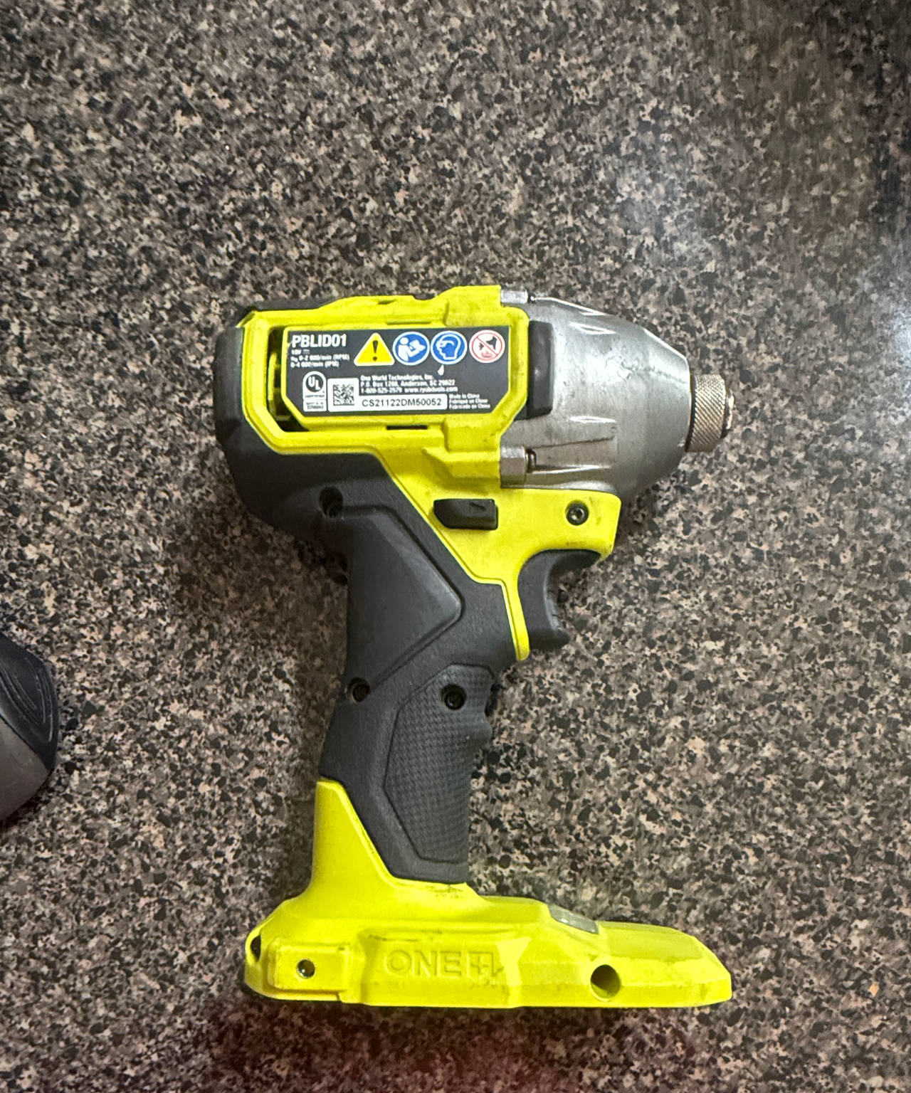 Ryobi PBLID01 18V ONE+ HP Brushless Compact Impact Driver