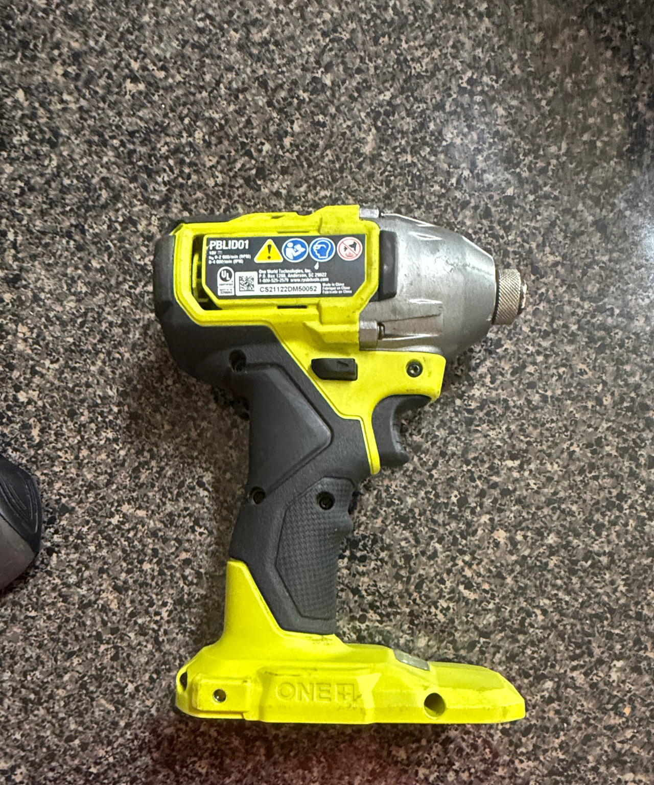 Ryobi PBLID01 18V ONE+ HP Brushless Compact Impact Driver
