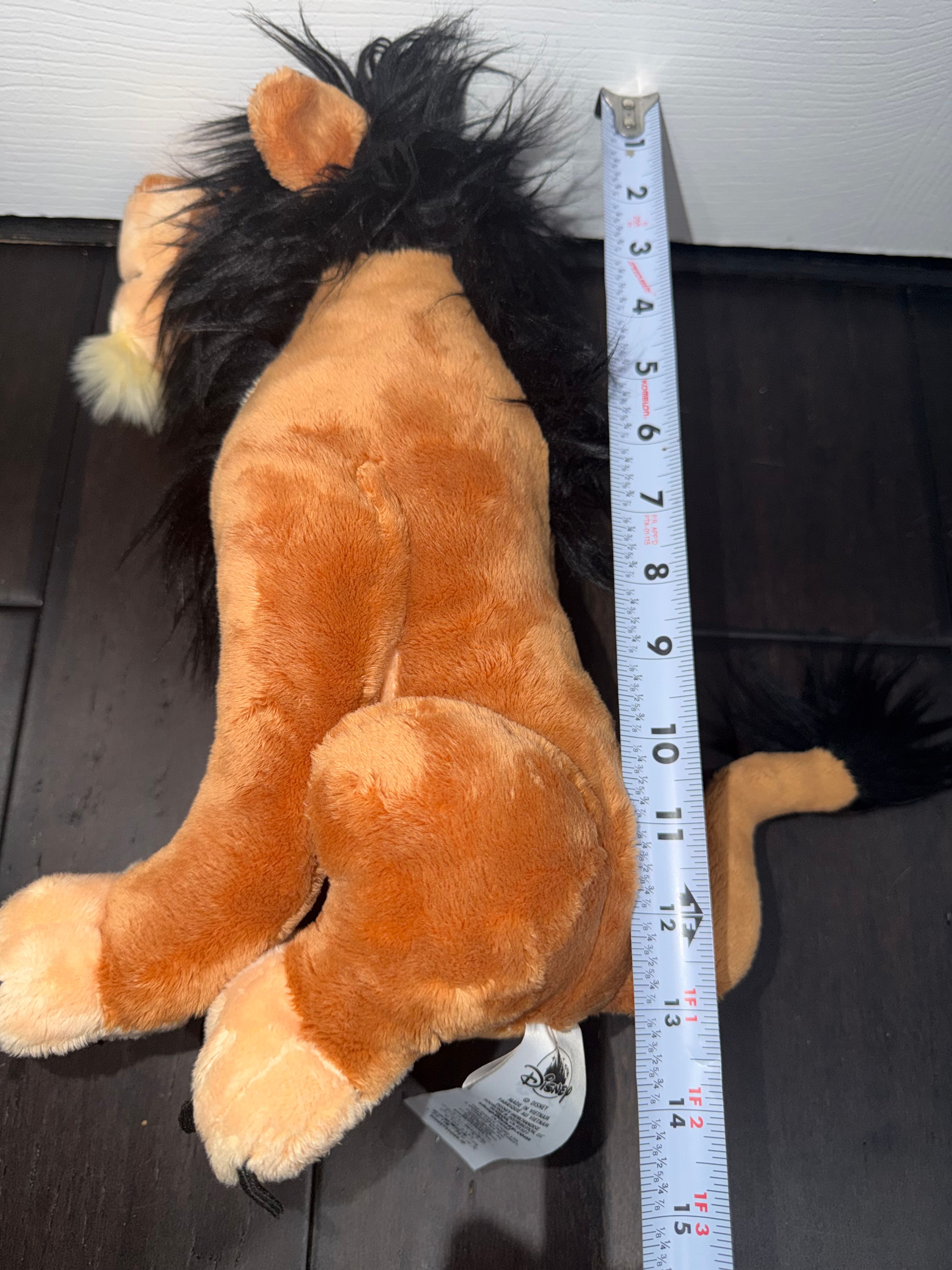 Disney Store Scar Plush The Lion King - Image 3