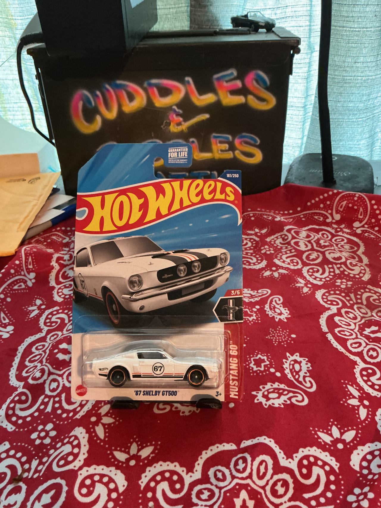 Hot Wheels '67 Shelby GT500 Mustang 60th Anniversary 3/5