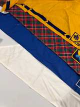 Vintage Boy Scouts Neckerchief Set 1974 Scout Goodturn Drive BSA Bandana Lot 4 - Image 2