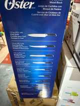 Oster Cutlery Set with Wood Block - Image 2