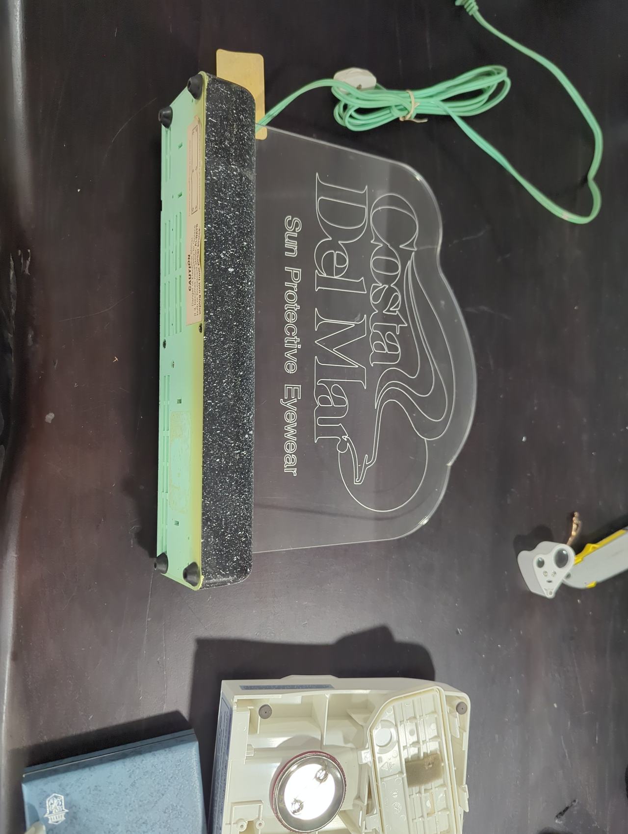 Costa Del Mar Lighted Countertop Sign