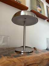 Cordless Steel Mushroom Table Lamp (new in box) - Image 3