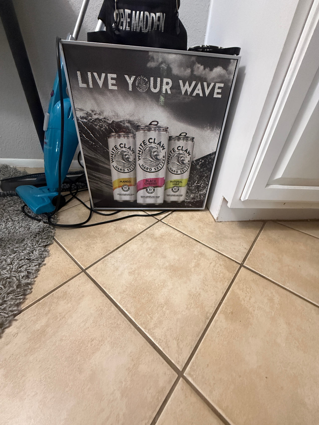 White Claw Mini Fridge