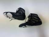 Black High-Top Wrestling Shoes - Image 2