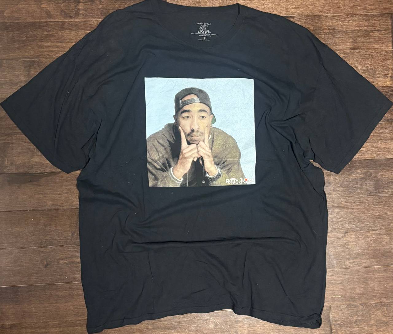 Tupac Shakur Poetic Justice Graphic T-Shirt