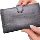 Chanel Classic Caviar Leather Wallet - Image 6