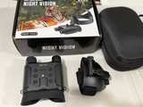 Digital Night Vision Binoculars 4K 36MP 8X Zoom IR Camera Head Mount Case - Image 1