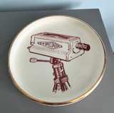 Vintage King Spectator TV Camera Decorative Plate - Image 1