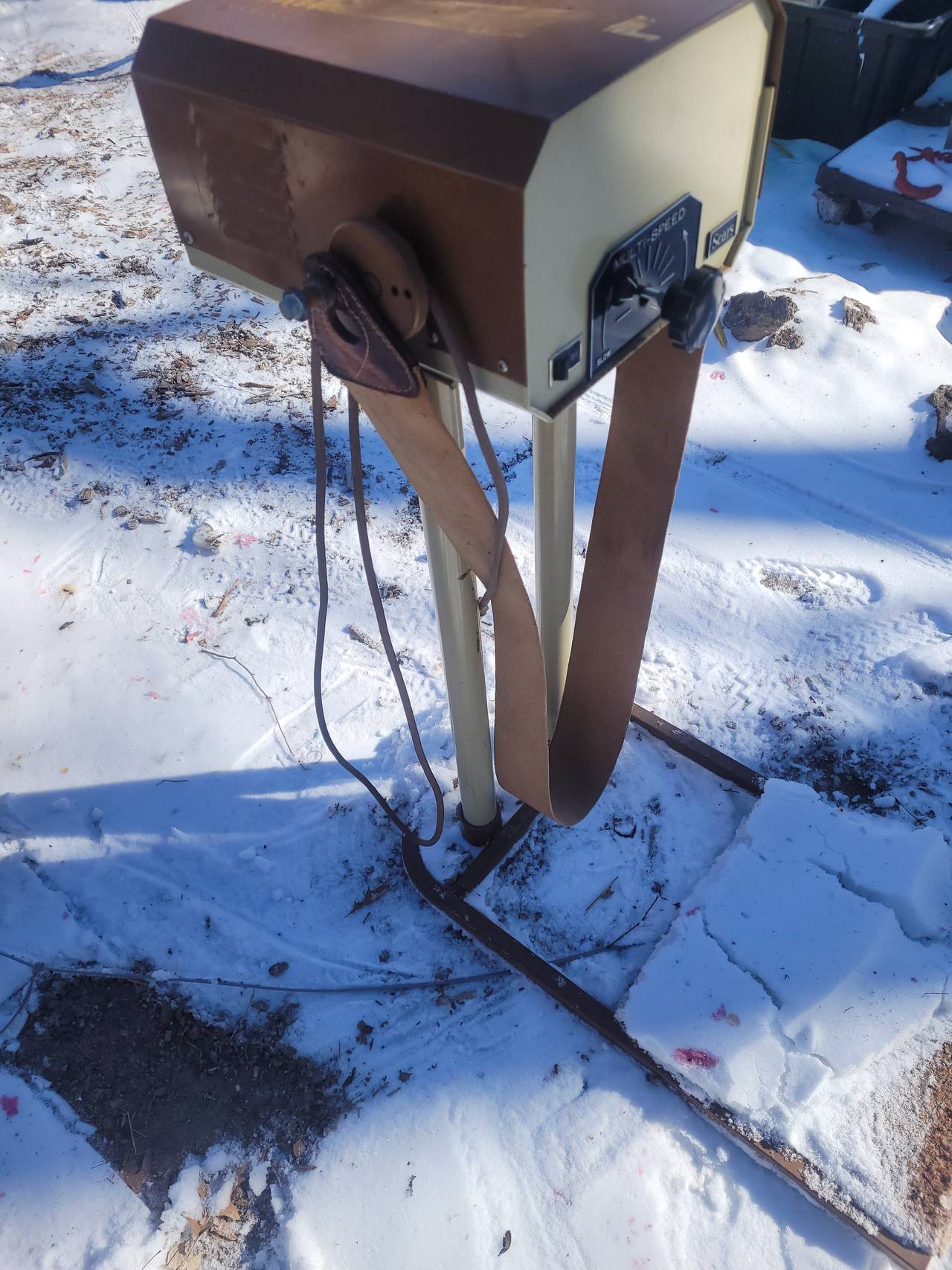 Sears Multi-Speed Belt Massager Machine