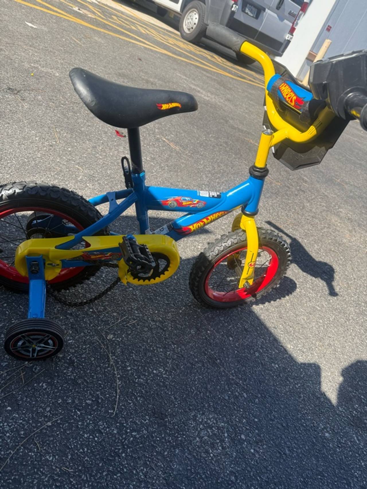 Dynacraft Hot Wheels 12" Kids Bike with Training Wheels