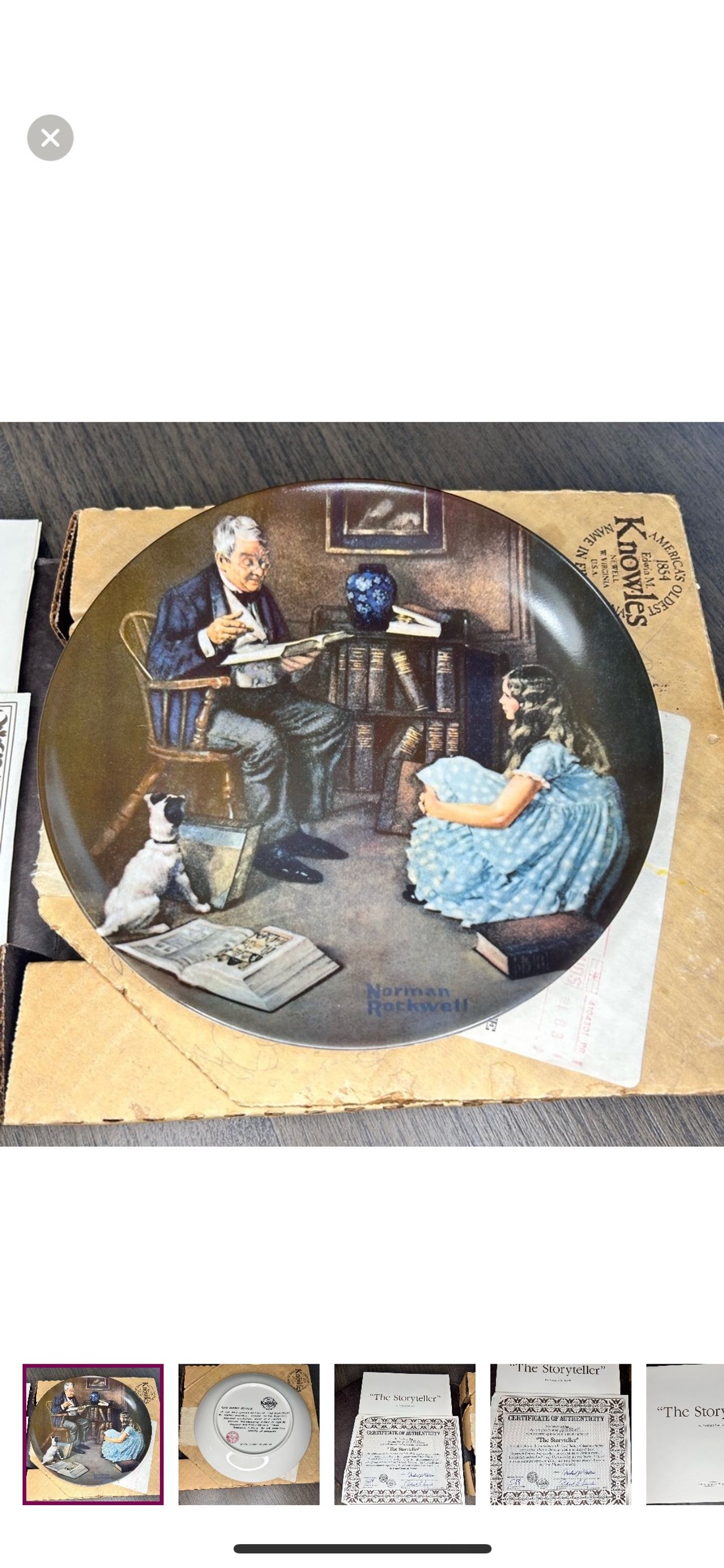 Norman Rockwell Collector Plate