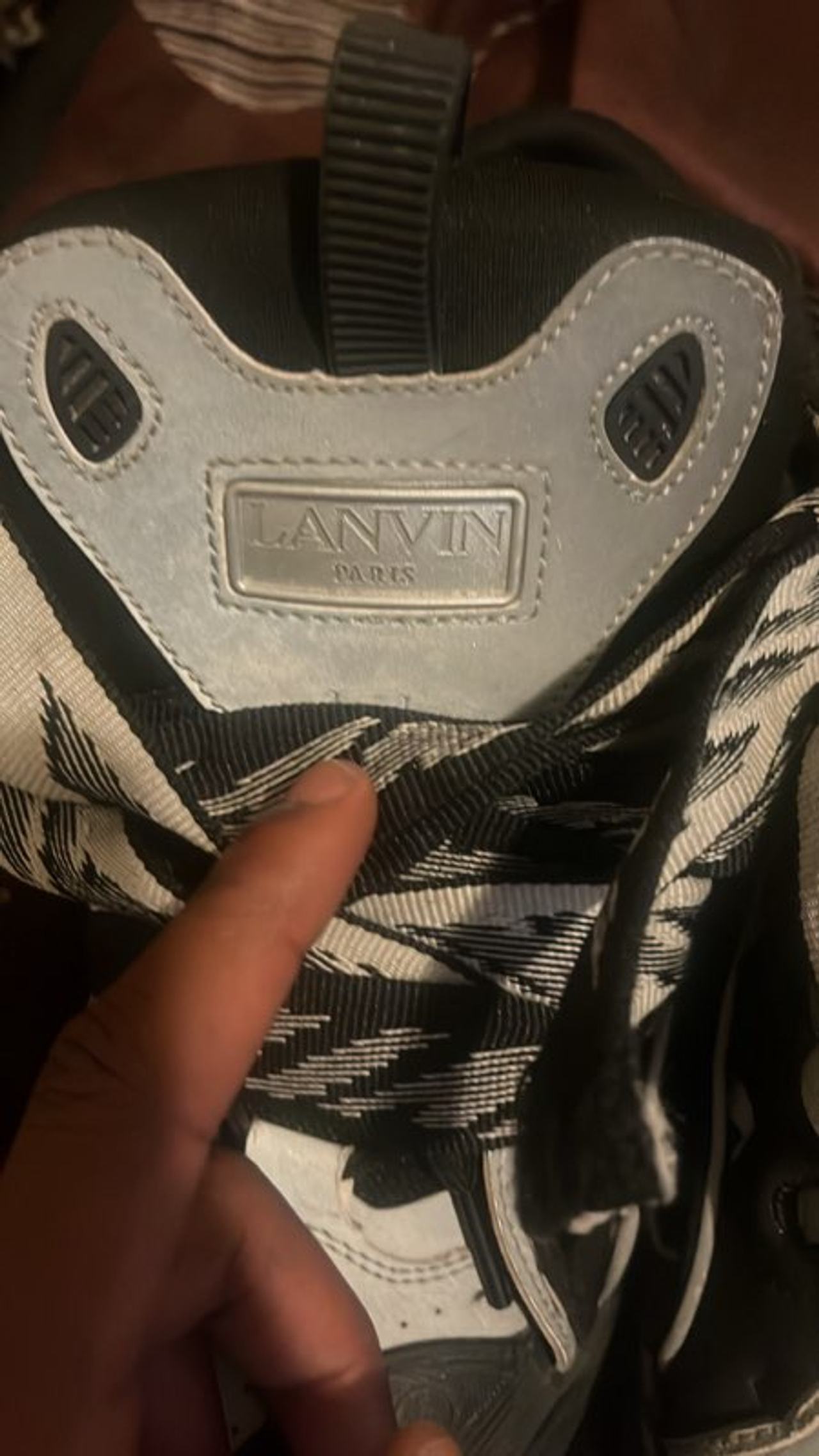 Lanvin Curb Sneakers