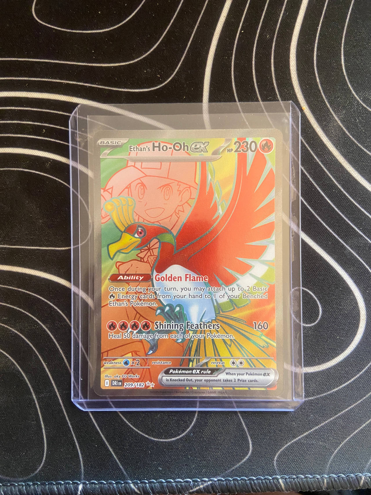 Ethan's Ho-Oh EX