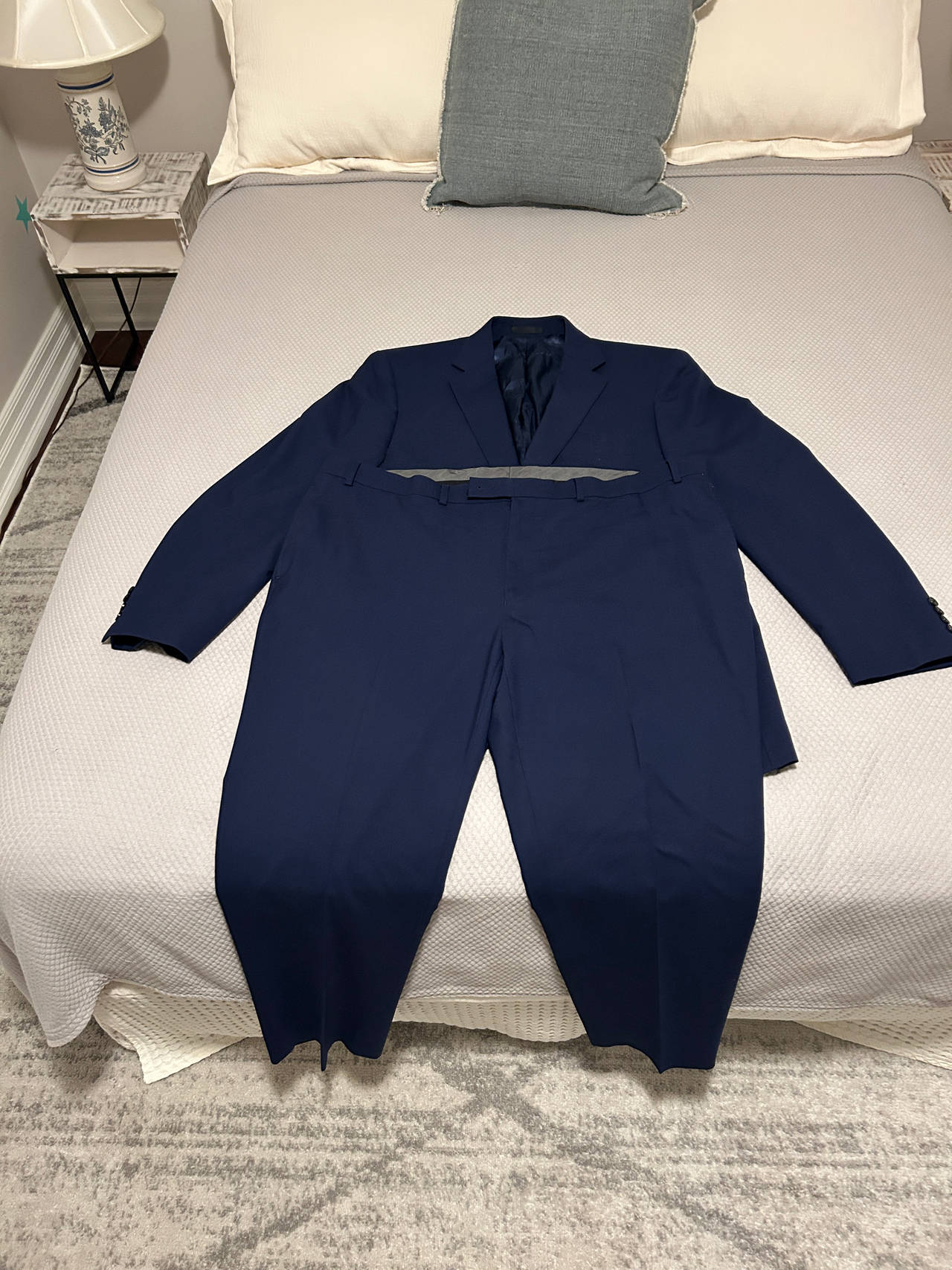 Men's Navy Blue Suit - Calvin Klein 