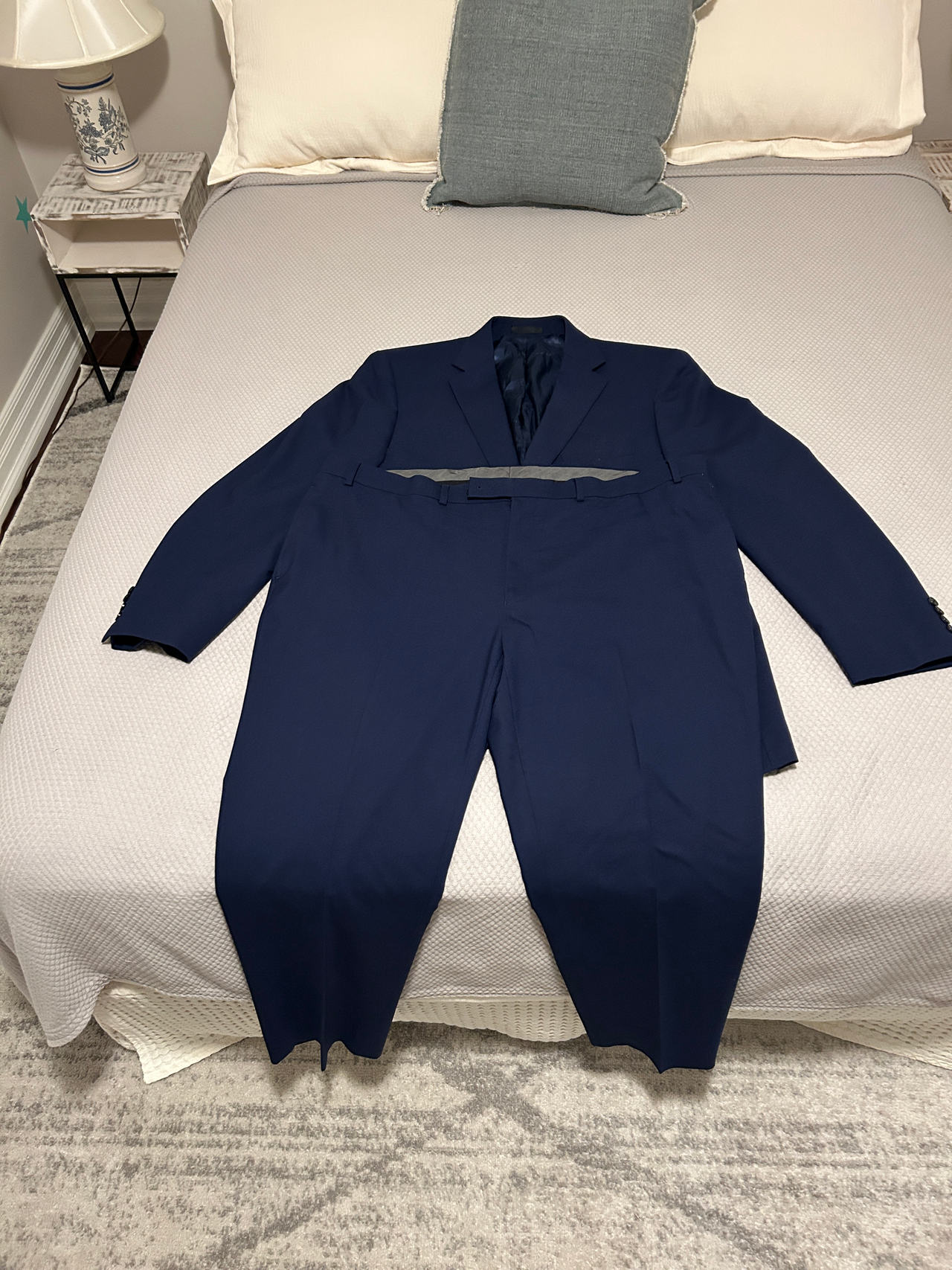 Men's Navy Blue Suit - Calvin Klein 