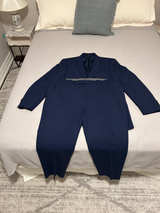 Men's Navy Blue Suit - Calvin Klein  - Image 1