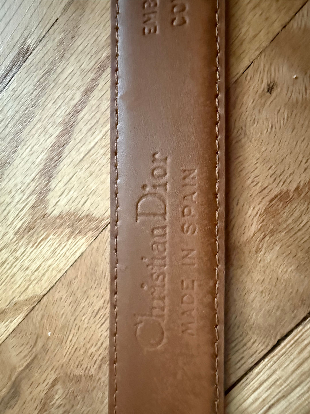 Christian Dior Leather Belt