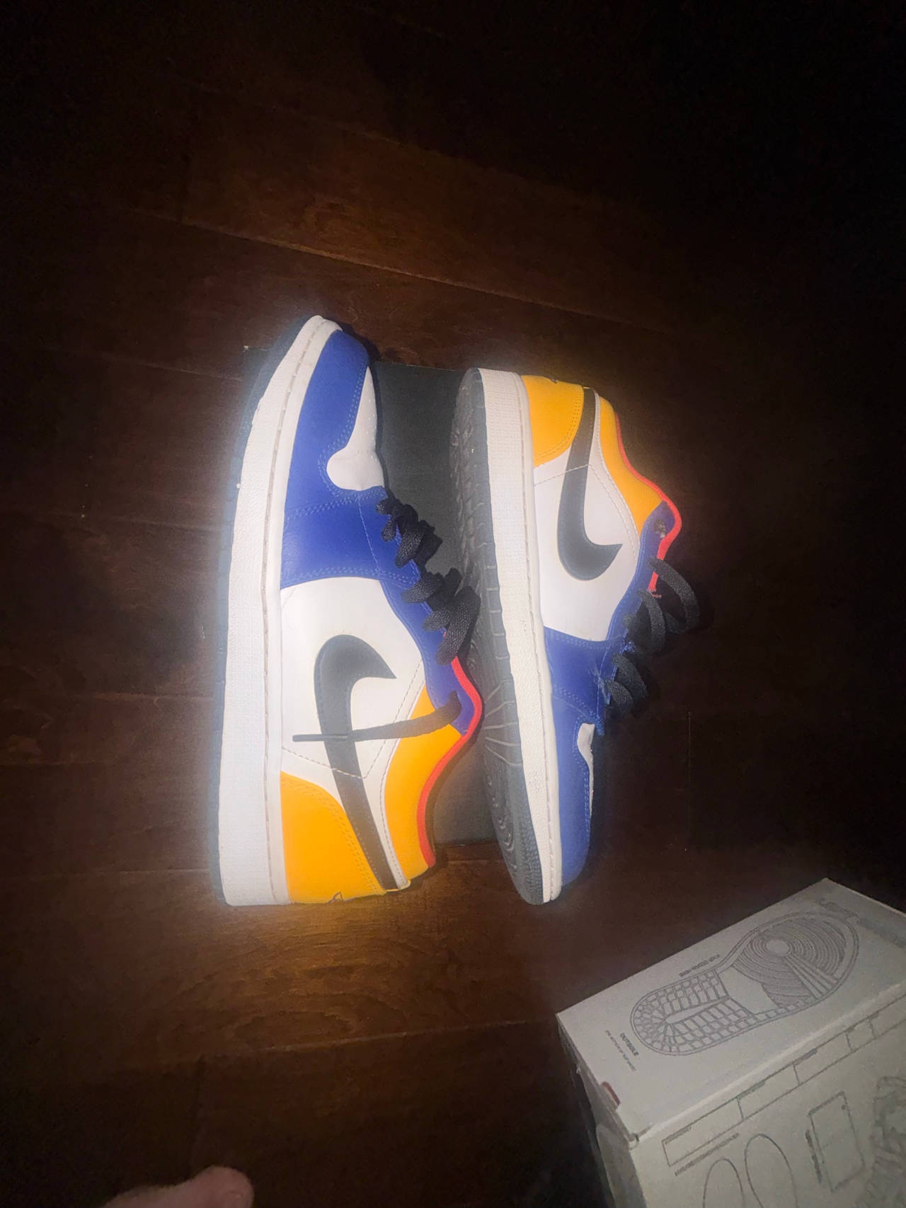 Air Jordan 1 Low Multi-Color Swoosh Compass