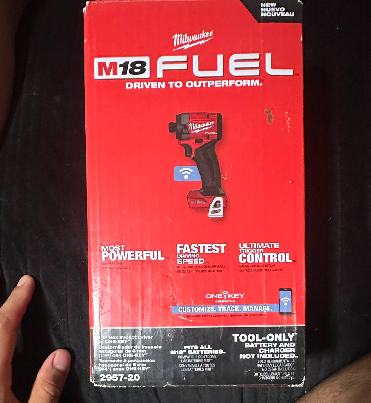Milwaukee M18 FUEL 1/4" Hex Impact Driver with ONE-KEY (Tool Only)