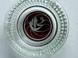 Vintage MGM Diamond Cut Glass Ashtray - Image 2